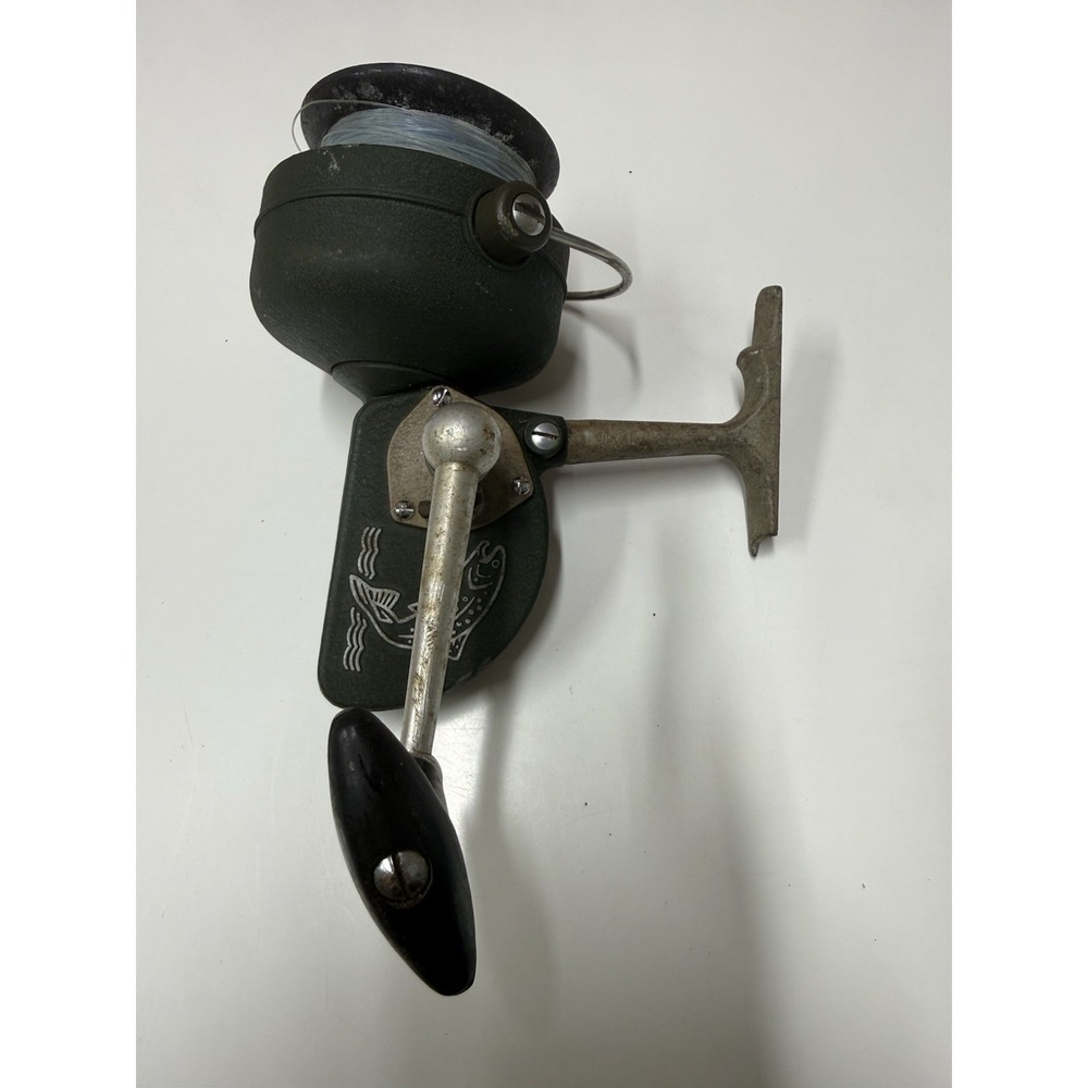 VINTAGE DAM QUICK SUPER FISHING REEL TESTED, WORKS BERLIN, WEST GERMANY